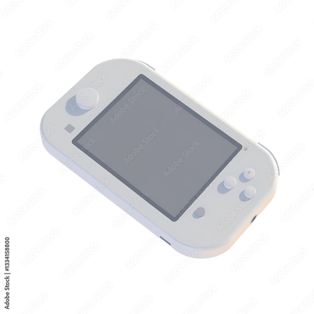 3D Handheld Gaming Gear Collection with transparant background 3D Handheld Gaming Gear Collection with transparant background