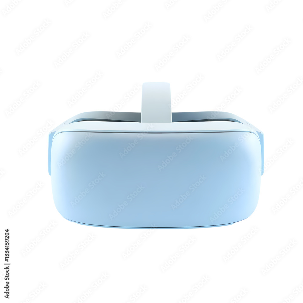 Fototapeta premium 3D VR Headset Gaming Gear Collection with transparant background