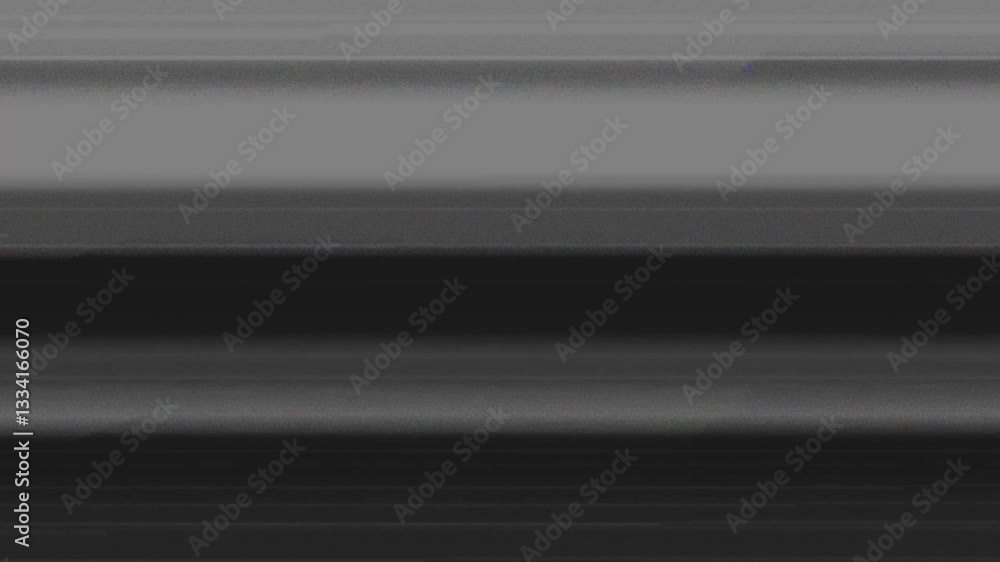 Flickering fast black and gray VHS glitch effect with horizontal lines and analog distortion for background backdrop overlay Flickering fast black and gray VHS glitch effect with horizontal lines and analog distortion for background backdrop overlay