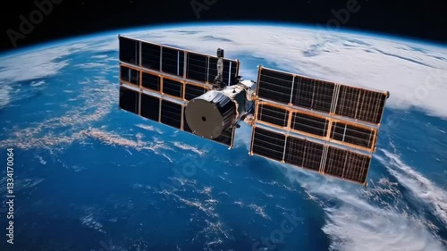 The satellite orbited the Earth, sending back vital data and images that helped scientists understand our planet better.