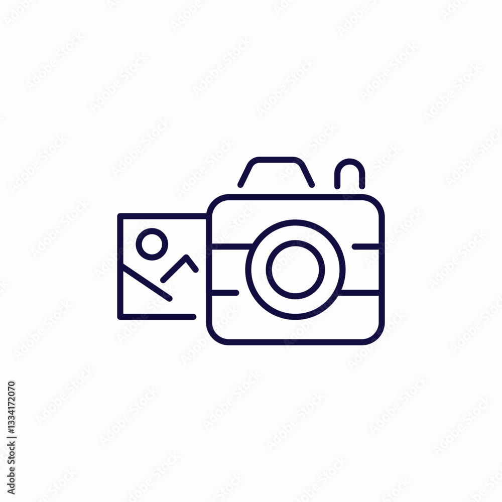 camera files icon sign vector camera files icon sign vector