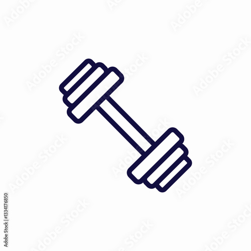 weight lift icon sign vector