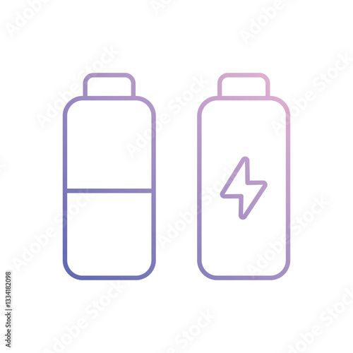 Battery Status vector icon