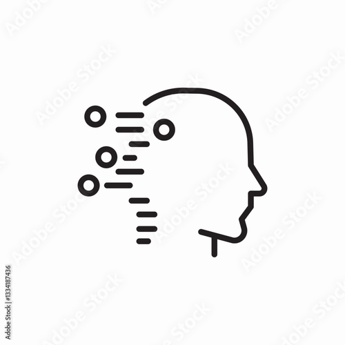 creativity mind icon sign vector