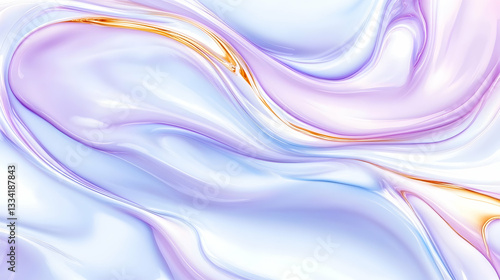 Wallpaper Mural Abstract swirling pastel liquid background Torontodigital.ca