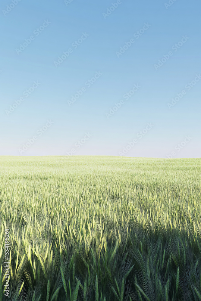 A field of ripe, golden wheat stretches towards the horizon. The sky above is a clear, bright blue. The image conveys a sense of warmth and abundance. A field of ripe, golden wheat stretches towards the horizon. The sky above is a clear, bright blue. The image conveys a sense of warmth and abundance.