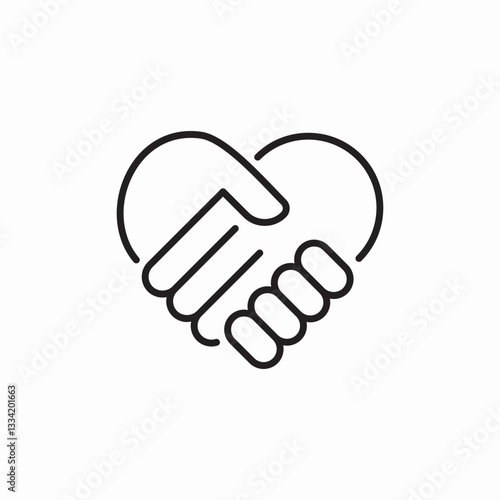 association volunteer icon sign vector