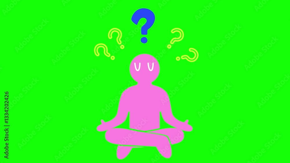 question mark animation. Cartoon comic questions marks flying animated ...