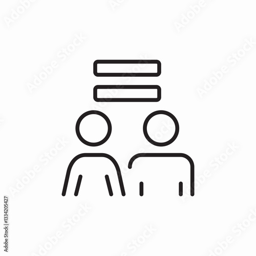 gender equality icon sign vector
