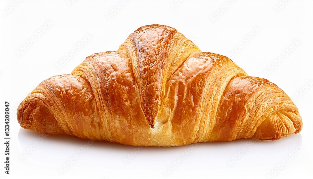 croissant isolated on white background croissant isolated on white background