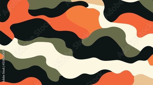 traced vector abstract background