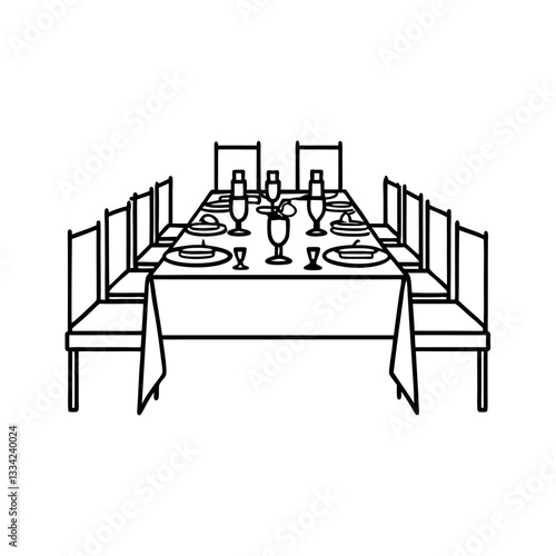wedding table banquet