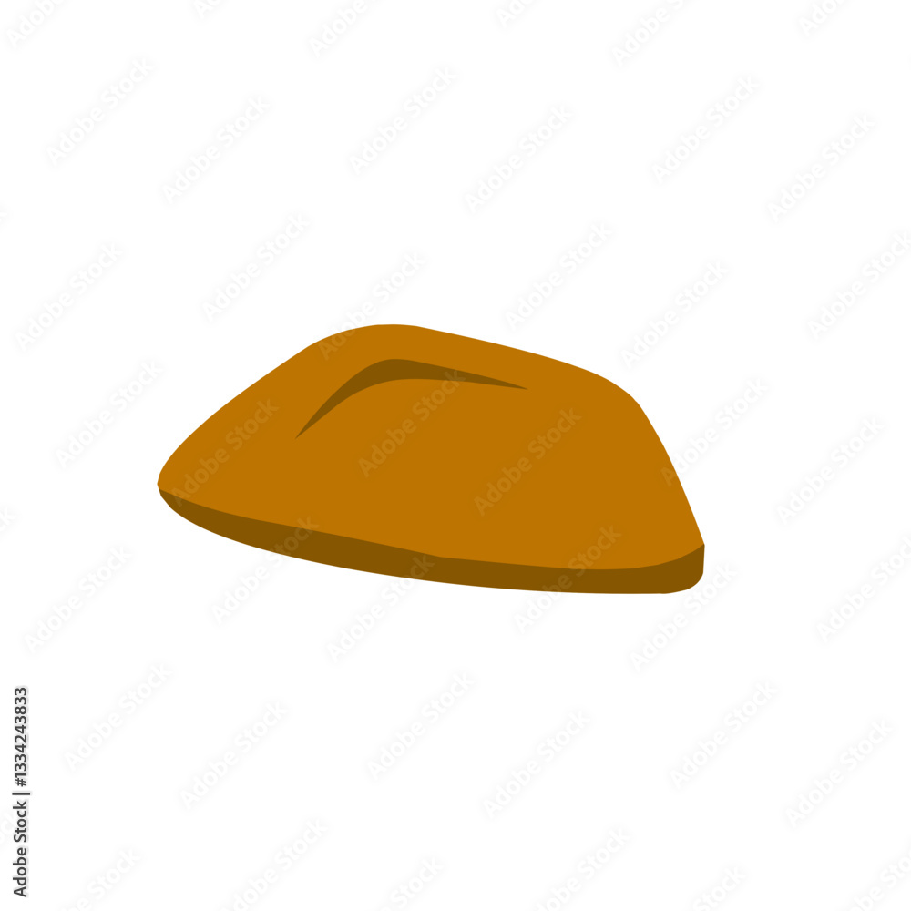brown stone vector illustration brown stone vector illustration