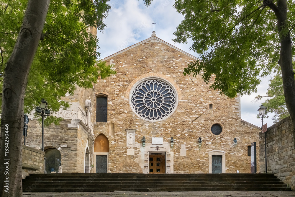 Basilica cattedrale di San Giusto Martire in Trieste, northern Italy