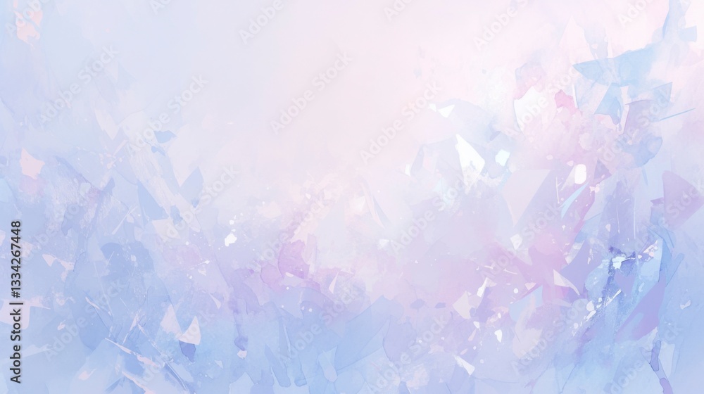 Fototapeta premium Soft Pastel Watercolor Texture Background for Creative Projects