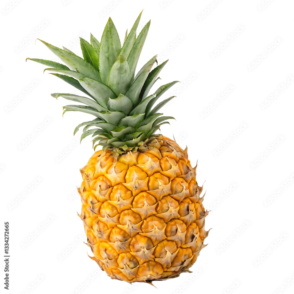 Pineapple isolated on transparent background Pineapple isolated on transparent background