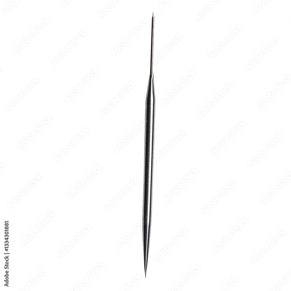needle cartoon isolated on white background full depth of field needle cartoon isolated on white background full depth of field