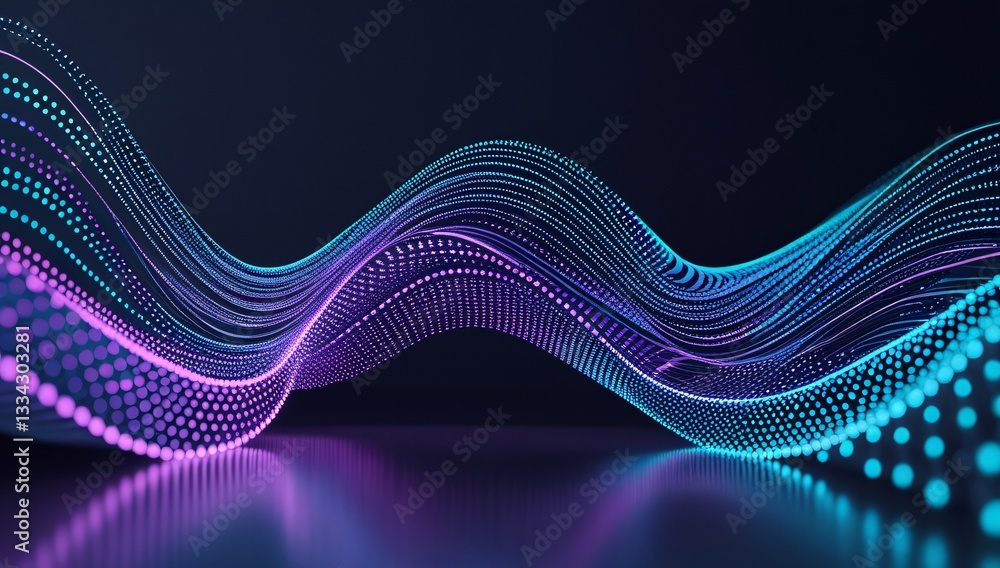 Futuristic blue wave background with glowing light and smooth motion Futuristic blue wave background with glowing light and smooth motion