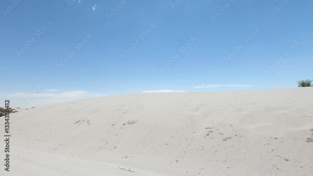 New Mexico Driving 0795 White Sands New Mexico Driving 0795 White Sands