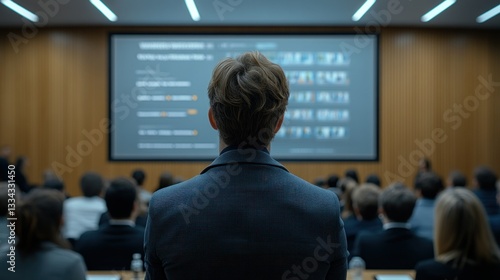 Wallpaper Mural Business Conference Attendee Torontodigital.ca