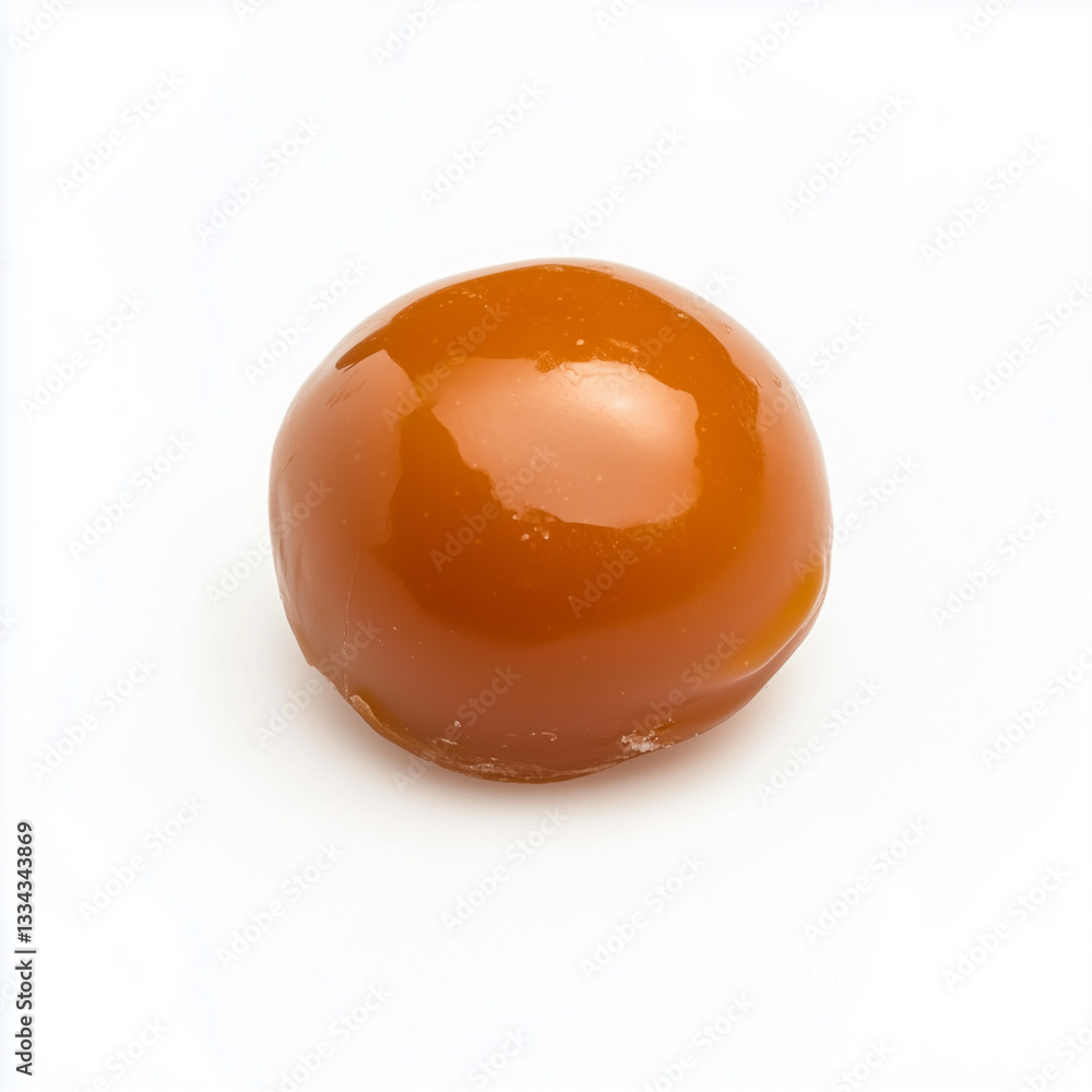 Caramel candy toffee isolated on white background Caramel candy toffee isolated on white background