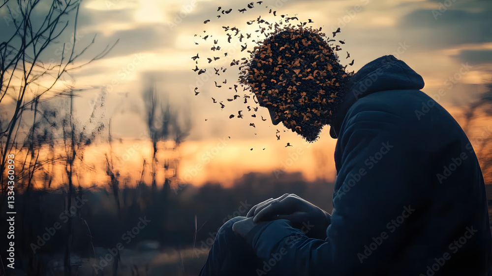 Fototapeta premium International Day against Depression