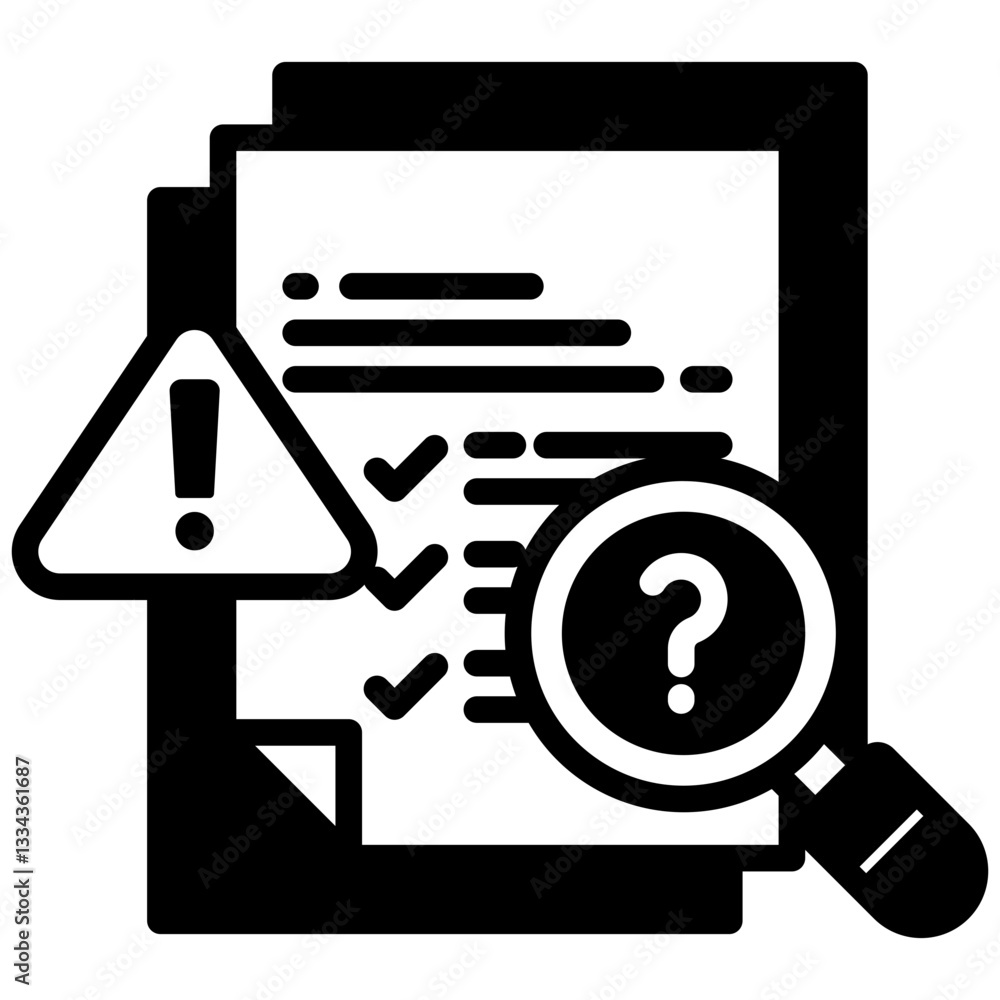 Identification icon in Mix Filled Style. Simple Vector Design. Simple Vector Outline Filled Icon Identification icon in Mix Filled Style. Simple Vector Design. Simple Vector Outline Filled Icon