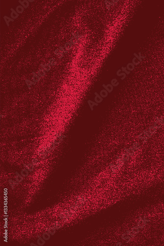 Waving fabric texture, vector overlay. Get an aesthetic and retro look to your work.