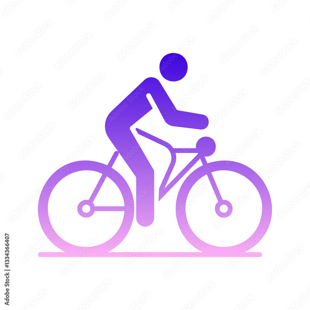 Fototapeta premium Walking Or Cycling