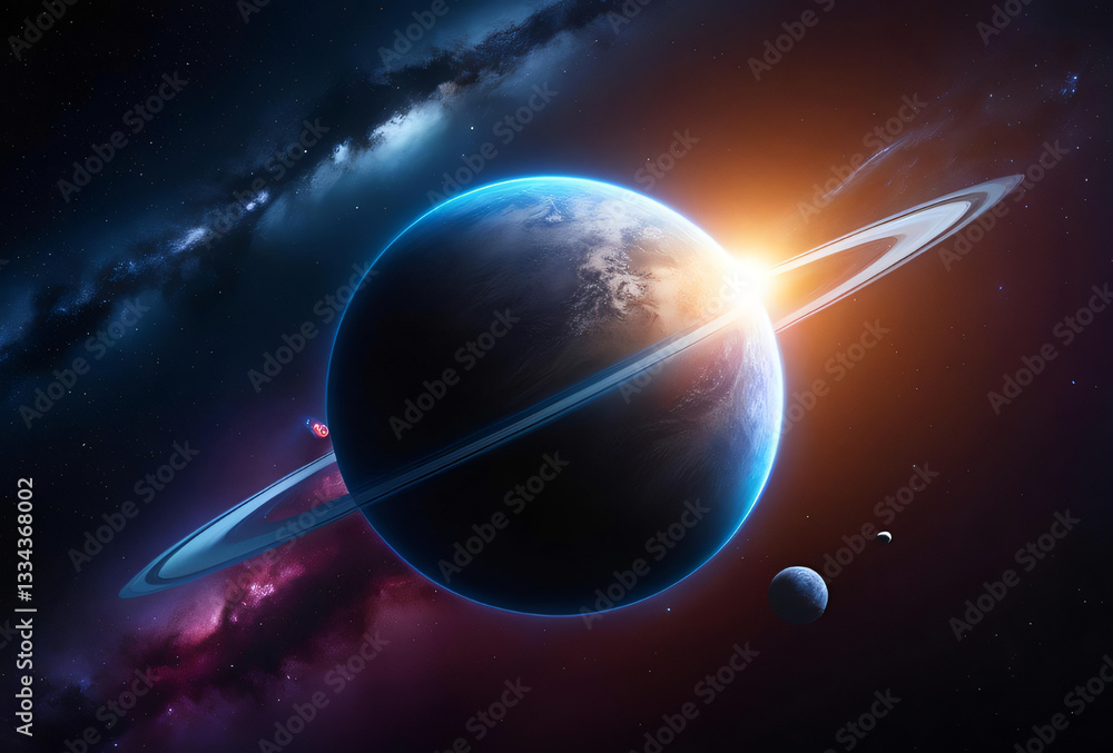 Fototapeta premium planet in space