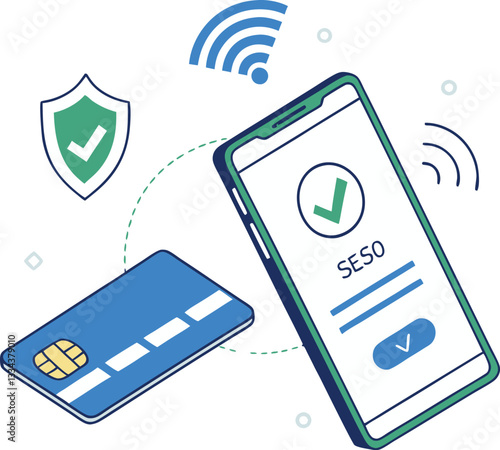 Digital payment and contactless transaction concept