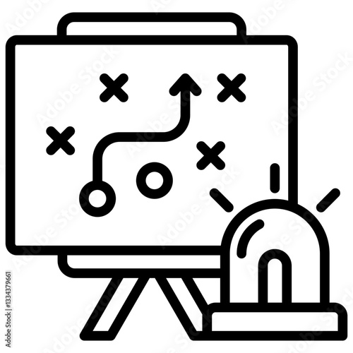 Emergency Plan Icon