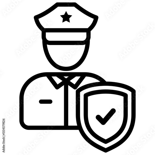 Security Officer Icon