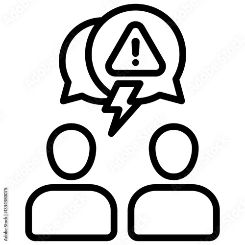 Crisis Communication Icon