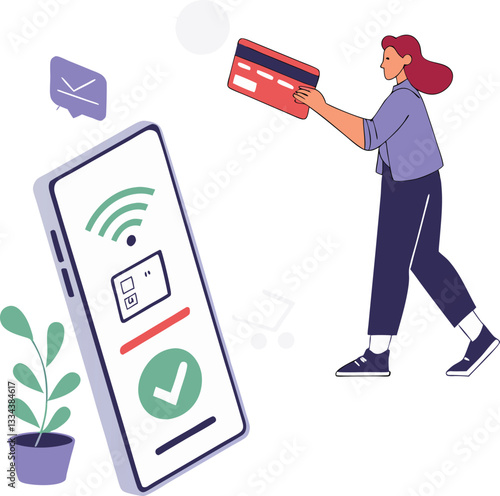 Digital payment and contactless transaction concept