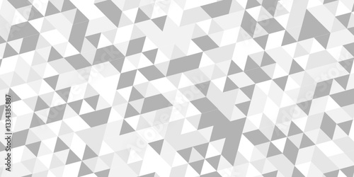 Geometric origami white, gray square cube triangulated random cube low polygon triangle textile abstract corporate creative design.	