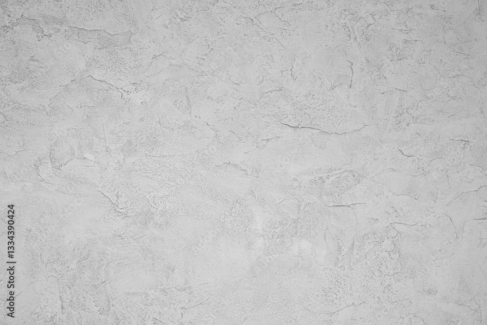Fototapeta premium A white wall with a grey texture. The wall is empty and has no decoration. The wall is plain and simple