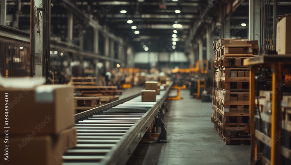 Industrial facility photography efficient indoor warehouse operations Industrial facility photography efficient indoor warehouse operations
