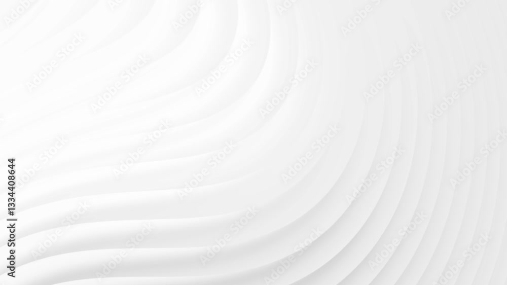 Abstract flowing white background. Seamless looping curve line waves animation. Abstract flowing white background. Seamless looping curve line waves animation.