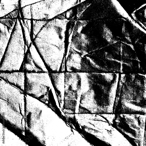Grunge texture of old crumpled paper illustration