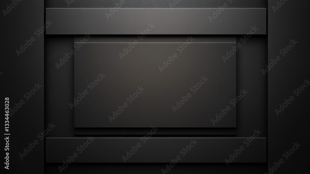 Abstract black gradient background with glossy reflections and smooth elegant design Abstract black gradient background with glossy reflections and smooth elegant design