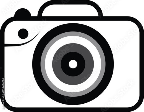 Photo camera simple icon. photography icon. Camera Logo. photo camera sign.