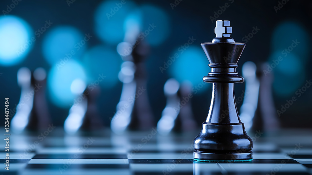 Strategic chess match indoor setting game board focused environment close-up view competitive mindset Strategic chess match indoor setting game board focused environment close-up view competitive mindset
