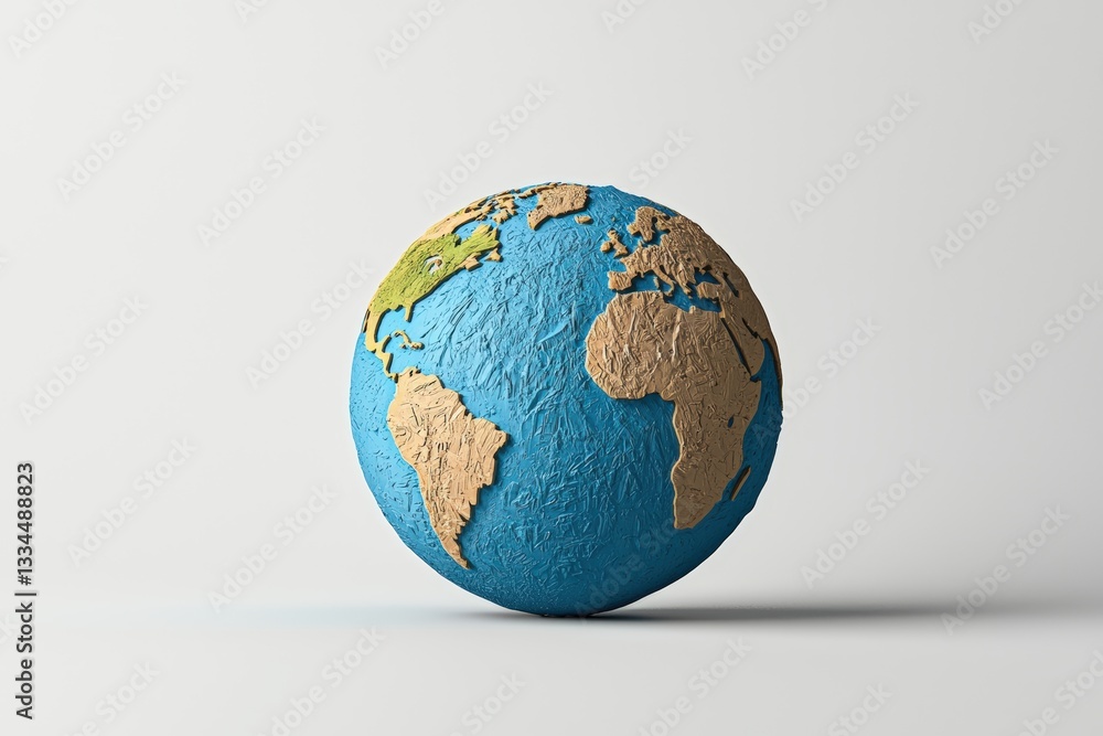 An artistic globe displaying continents and oceans, symbolizing global connectivity and inspiration for travel and adventure. An artistic globe displaying continents and oceans, symbolizing global connectivity and inspiration for travel and adventure.