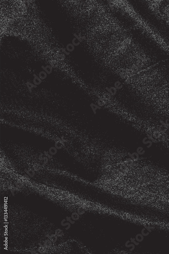 Waving fabric texture, vector overlay. Get an aesthetic and retro look to your work.