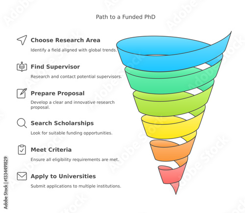 Brief steps for successful phd higher study journey