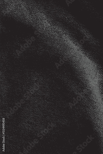 Waving fabric texture, vector overlay. Get an aesthetic and retro look to your work.