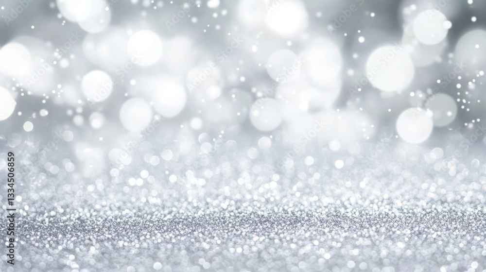 Enchanted celebration virtual studio image creation dreamy environment high-resolution view magical white and silver glitter backdrop Enchanted celebration virtual studio image creation dreamy environment high-resolution view magical white and silver glitter backdrop