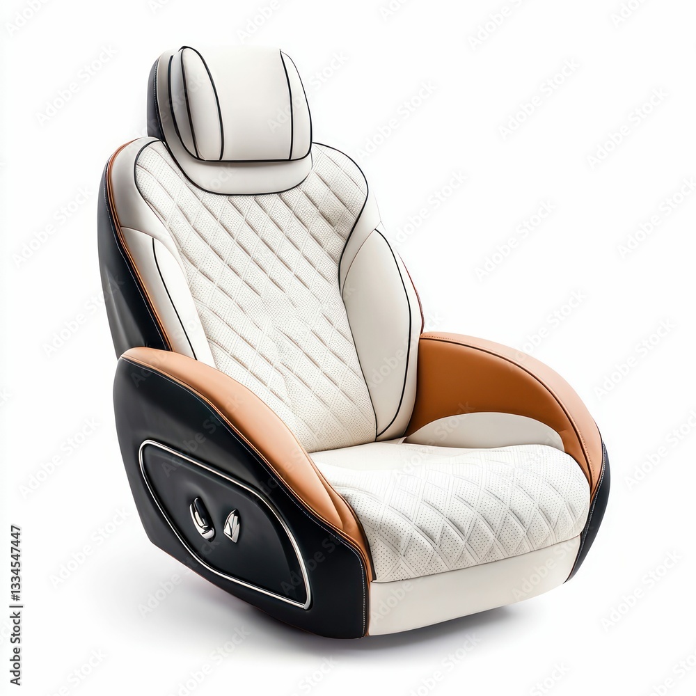 Fototapeta premium Luxury Car Seat Detail