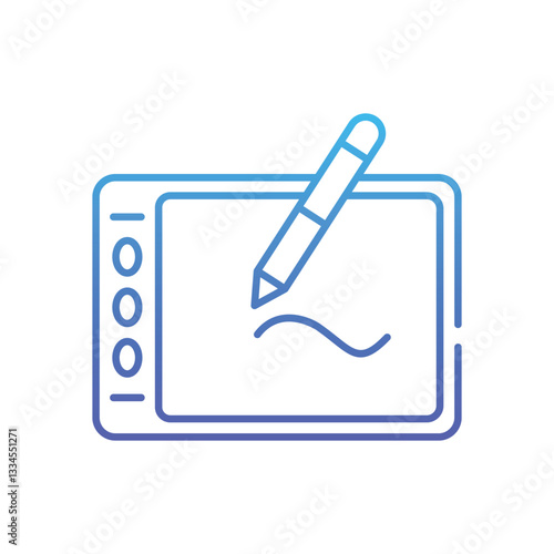 Digital Art Vector icon